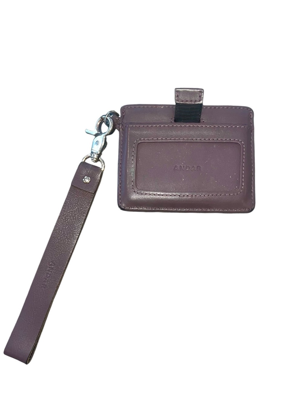 Andar The Denner Wallet Key and Card Holder Plum